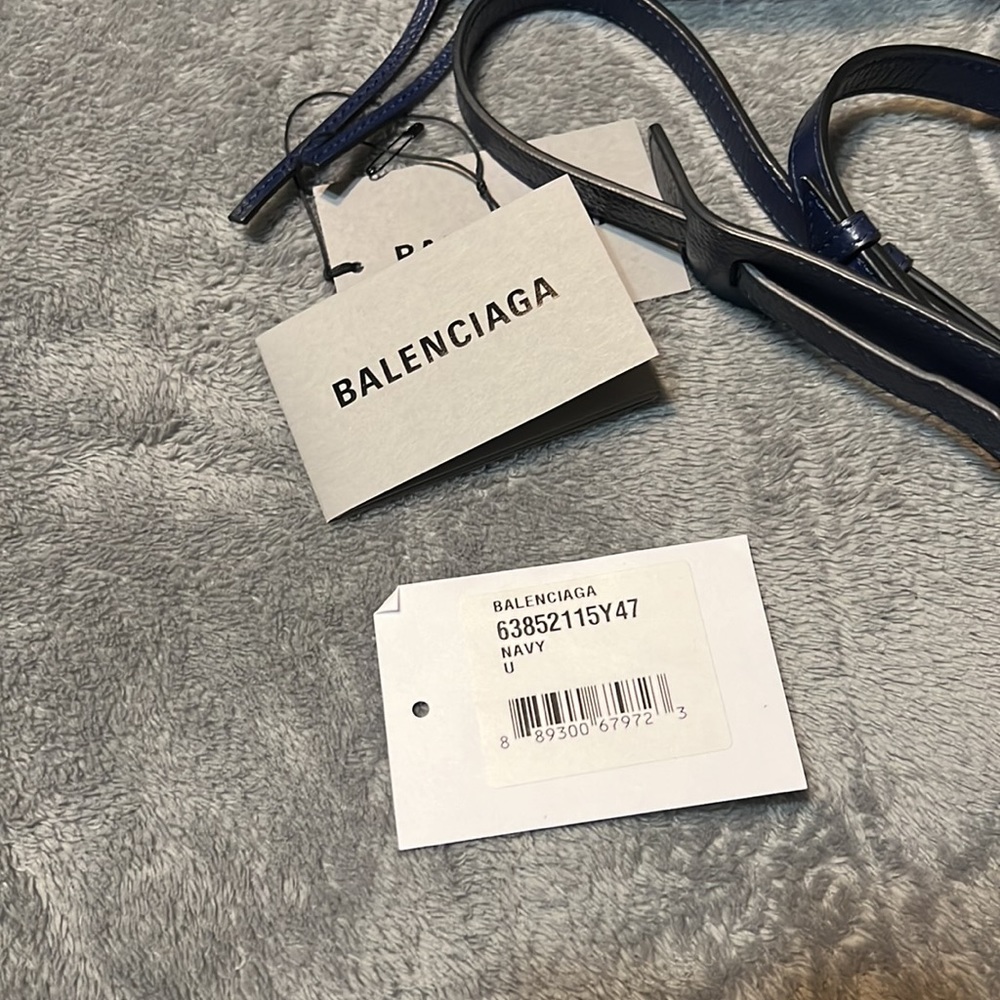 Small Balenciaga Neo City Small Navy - Picture 4 of 15
